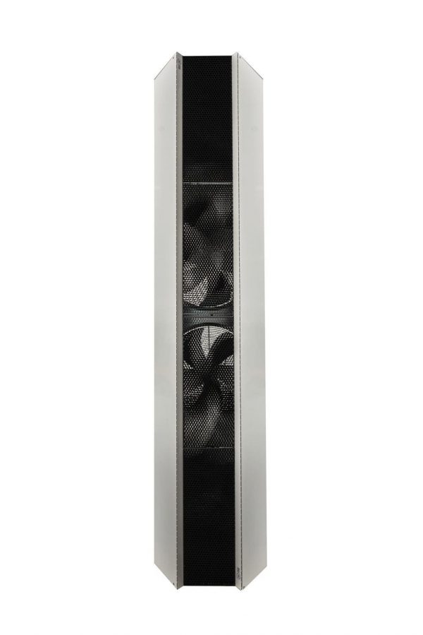 Floor-mounted air curtain / industrial
